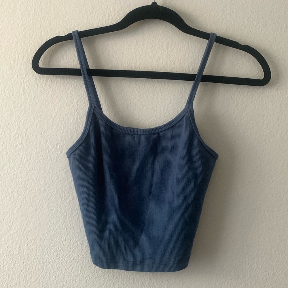 Ribbed crop top